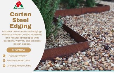 corten steel edging